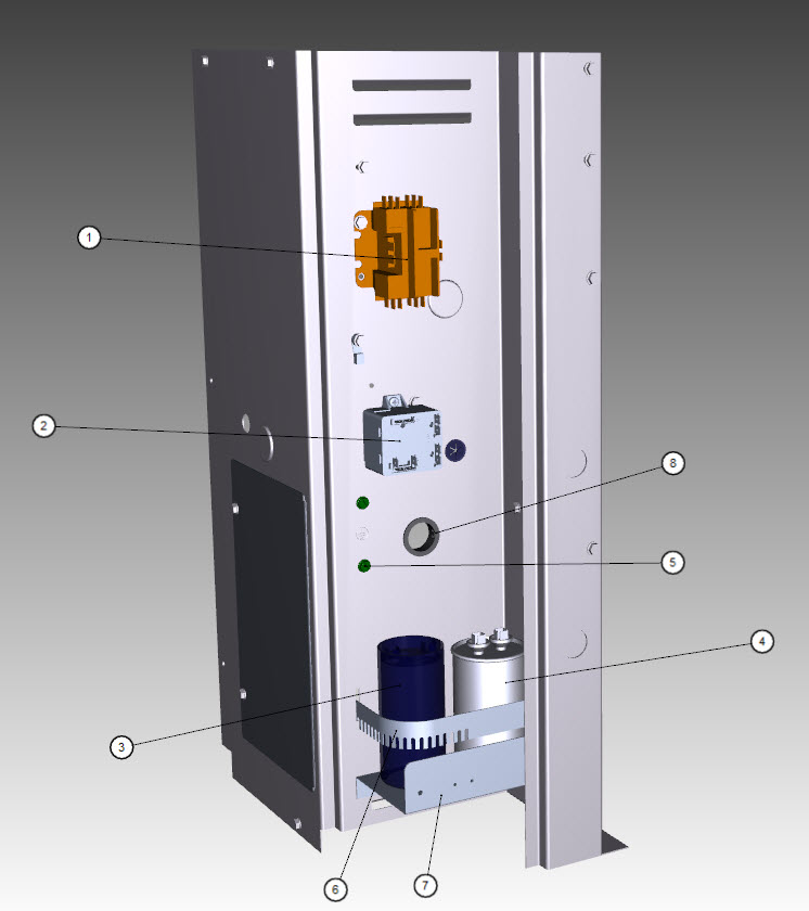 CVDF2100 - Condensing Unit - Start Components